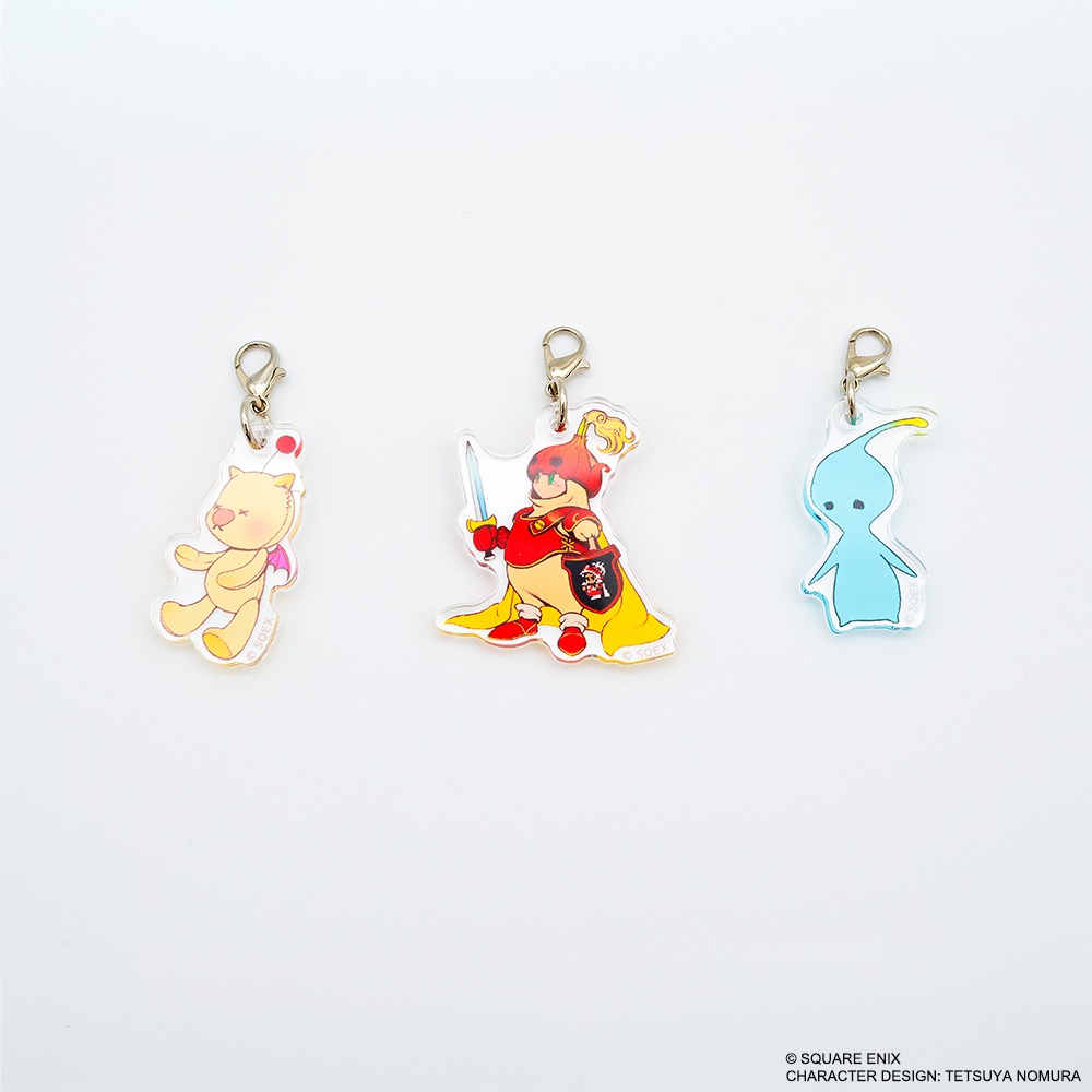 ファイナルファンタジーX　ぬいぐるみイラストアクリルチャーム　モーグリセット　価格：1,650円(税込)