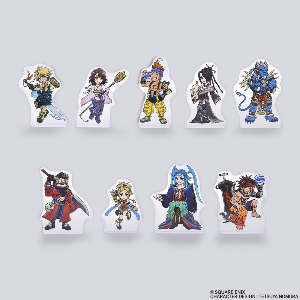ファイナルファンタジーXミニアクリルブロックコレクション 価格:1回400円(税込) ※カプセルトイ商品
