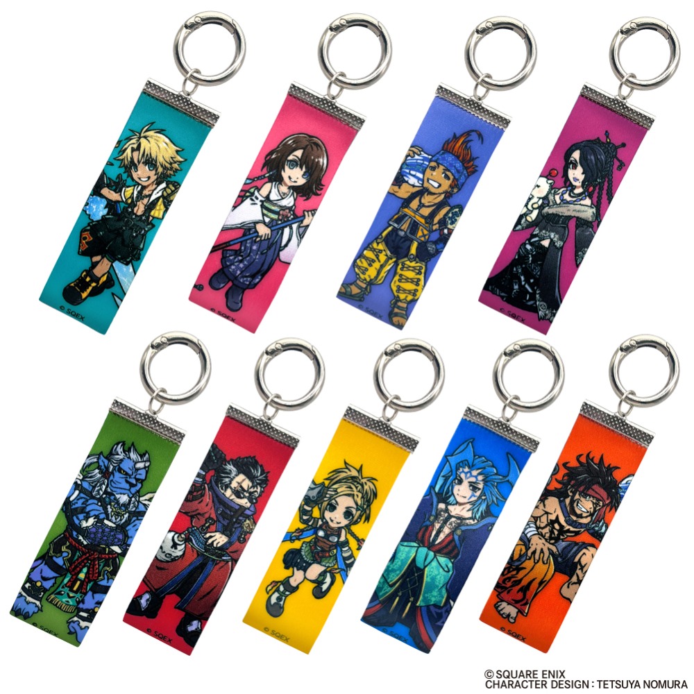 ファイナルファンタジーX キャラクタータグキーホルダー 価格:1回400円(税込) ※カプセルトイ商品