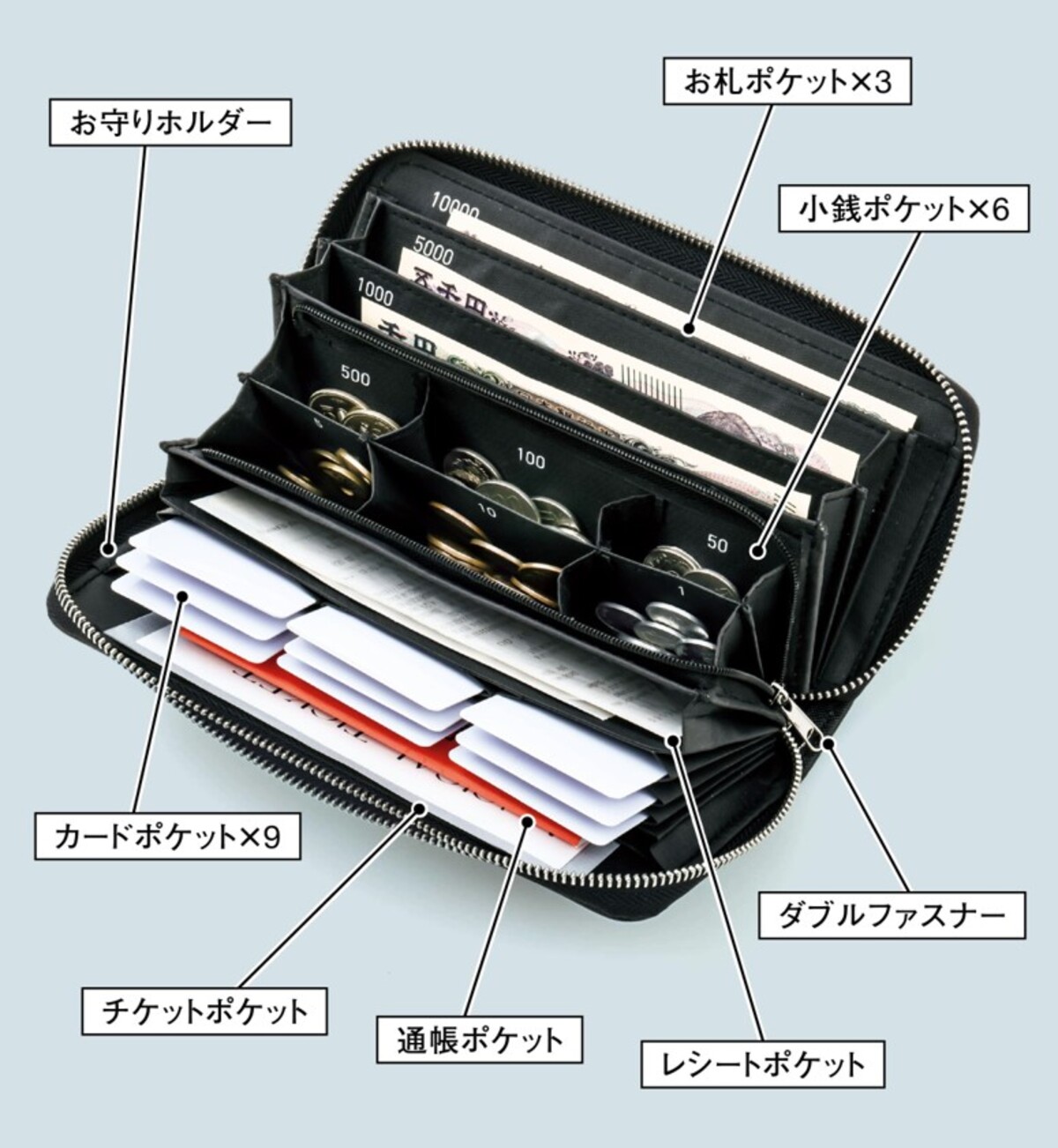 JAM HOME MADE超仕分け財布BOOKに新色登場の画像