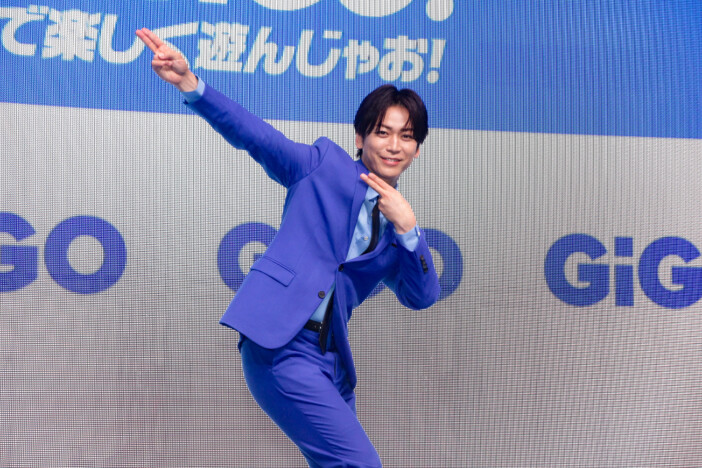 亀梨和也、KAT-TUN時代は「やってこなかった」ダンス披露 GiGOコラボ会見で「ギリギリは一生背負う」発言も