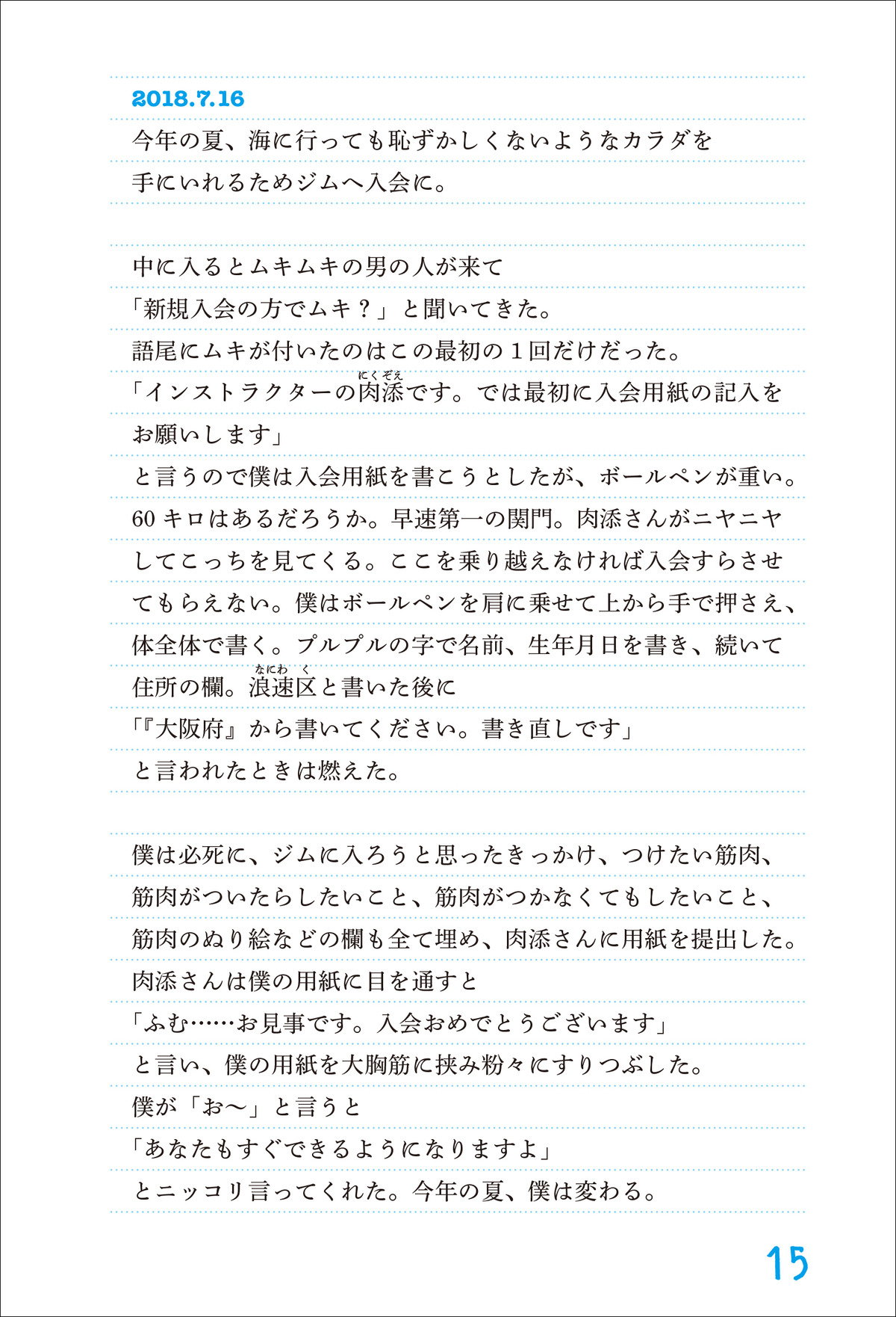 堂前透、初エッセイ『にっきにき日記』刊行の画像