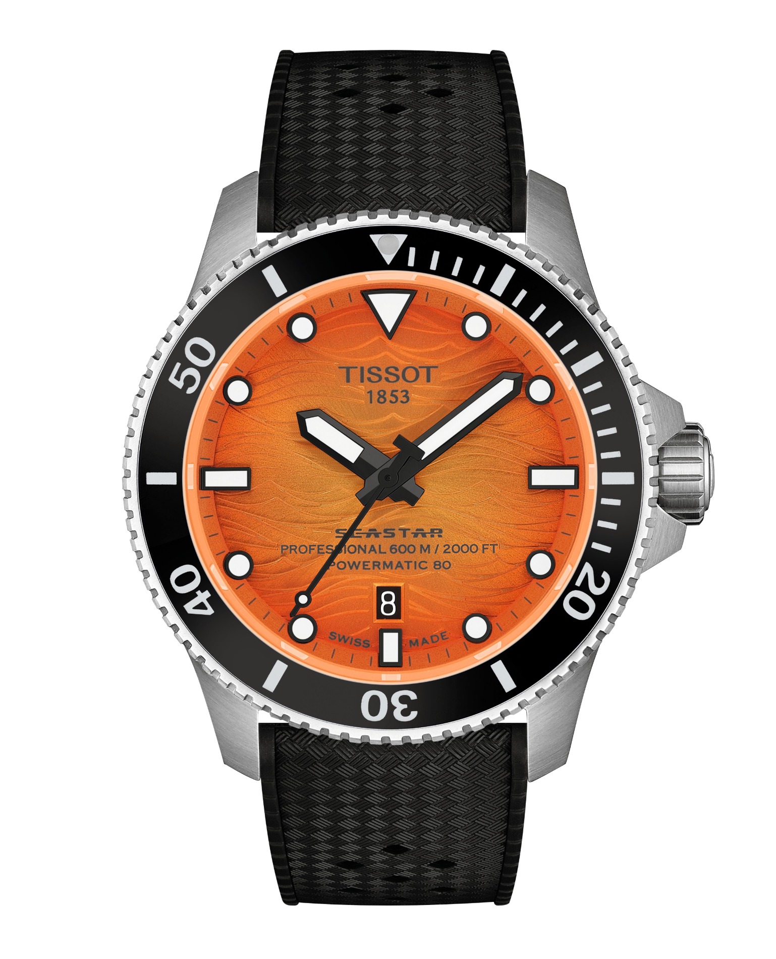 TISSOT Seastar 2000 Professional　オレンジ