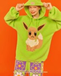 フード付きパジャマセット - イーブイ／￥12,290