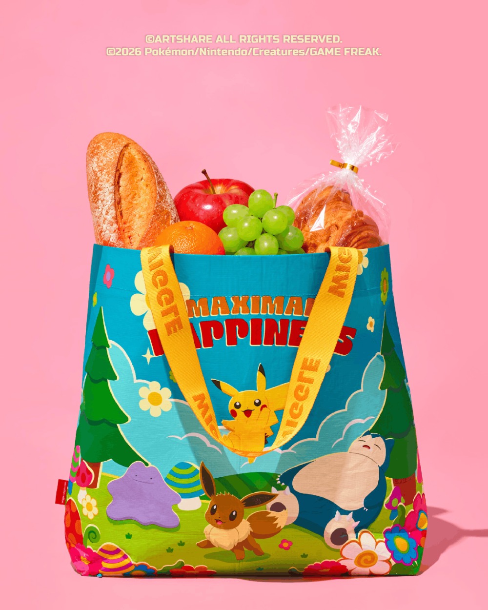 リユーザブルショッパー(M) - ポケモン／¥2,390