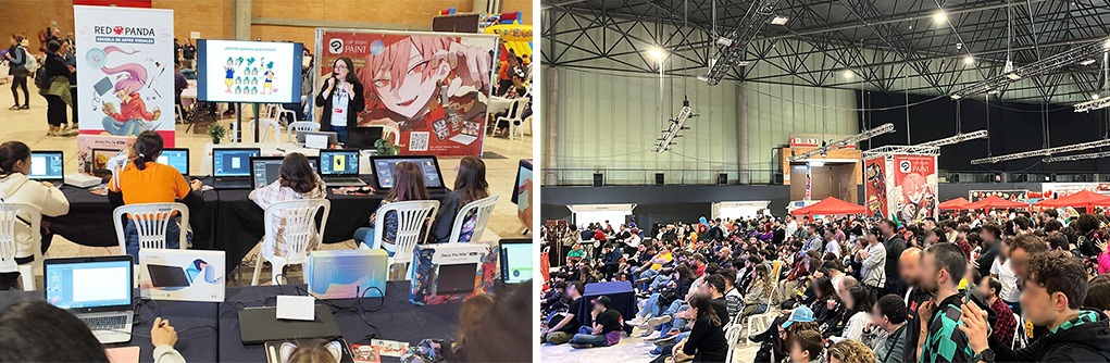 スペインのエンタメフェス Mangafest開催の画像