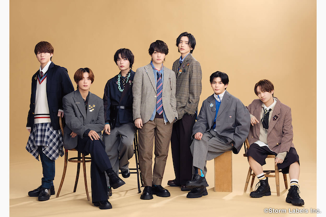 なにわ男子／（C）Storm Labels Inc.
