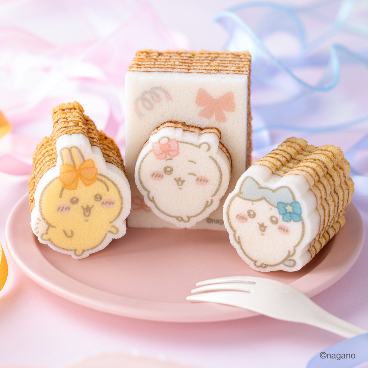 「ちいかわ」型ぬきバウムが7月登場の画像