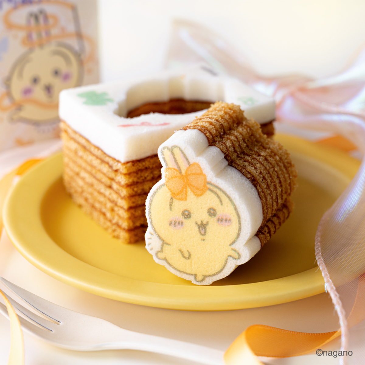 「ちいかわ」型ぬきバウムが7月登場の画像