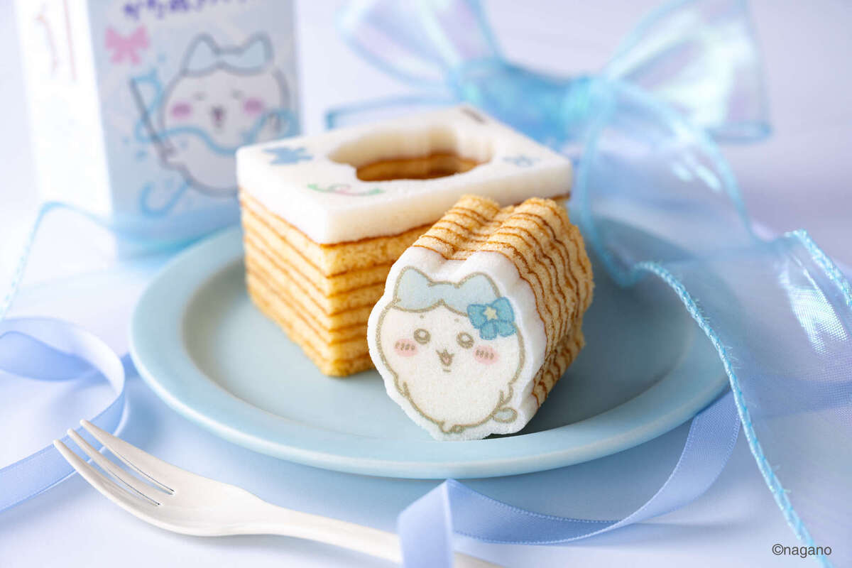 「ちいかわ」型ぬきバウムが7月登場の画像