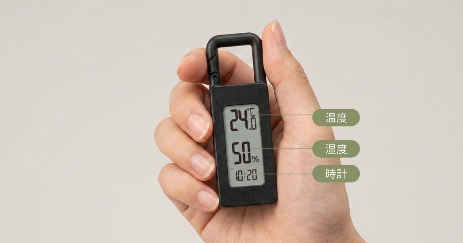ポータブル温湿度計『sology OD300』