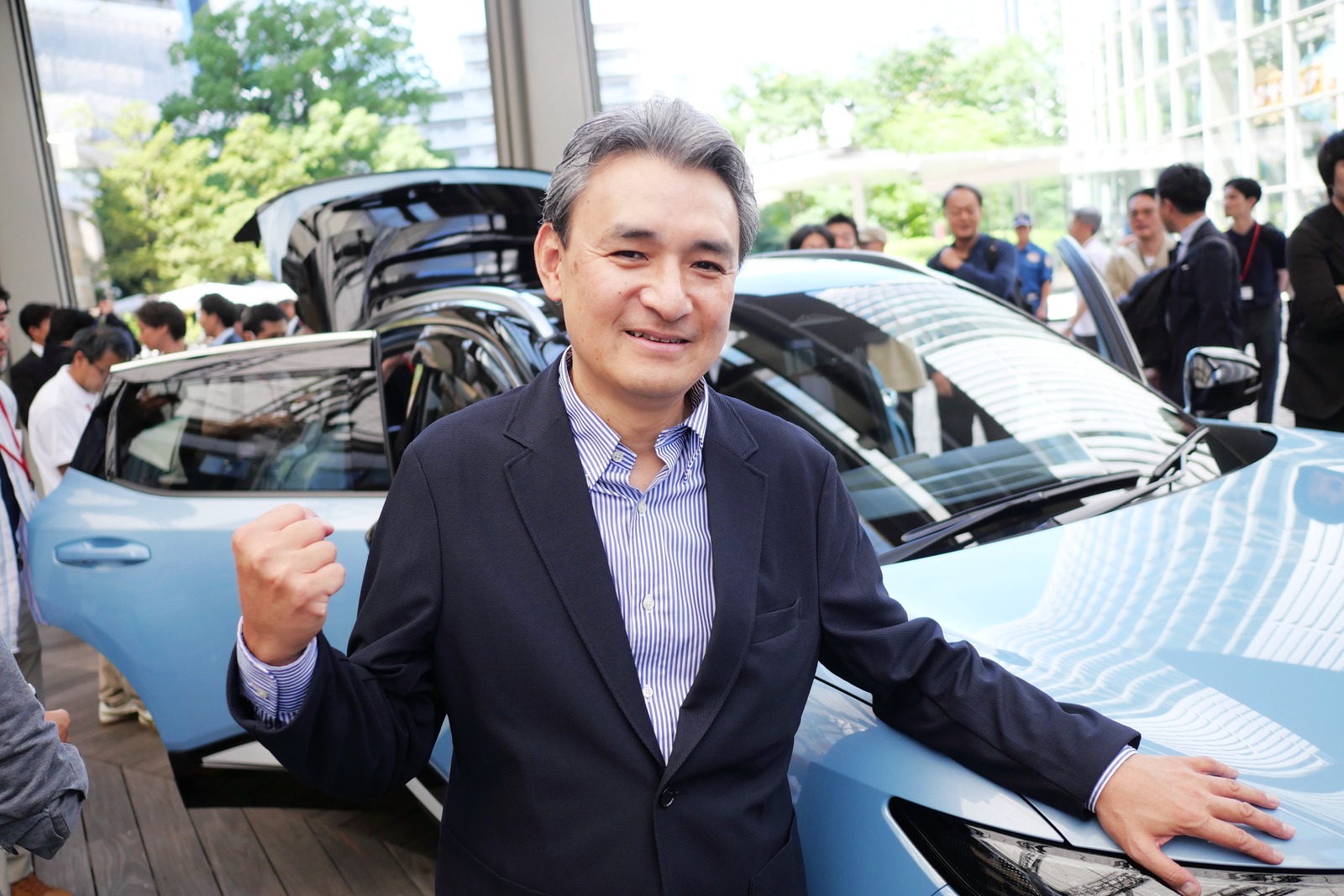 ニッサンのチーフプロダクトスペシャリストの田中聡氏