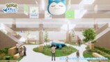 会場イメージ：巨大なカビゴンが出現!? おやすみカビゴン広場