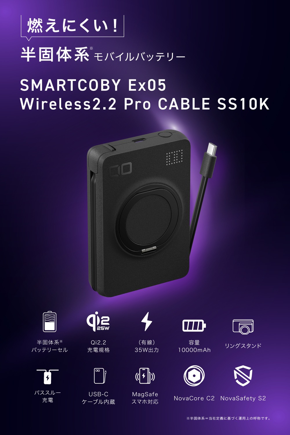 『SMARTCOBY Ex05 Wireless2.2 Pro CABLE SS10K』
