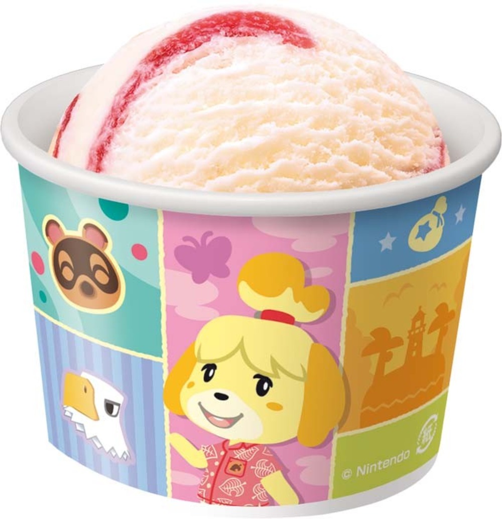 どうぶつの森デザインのカップ