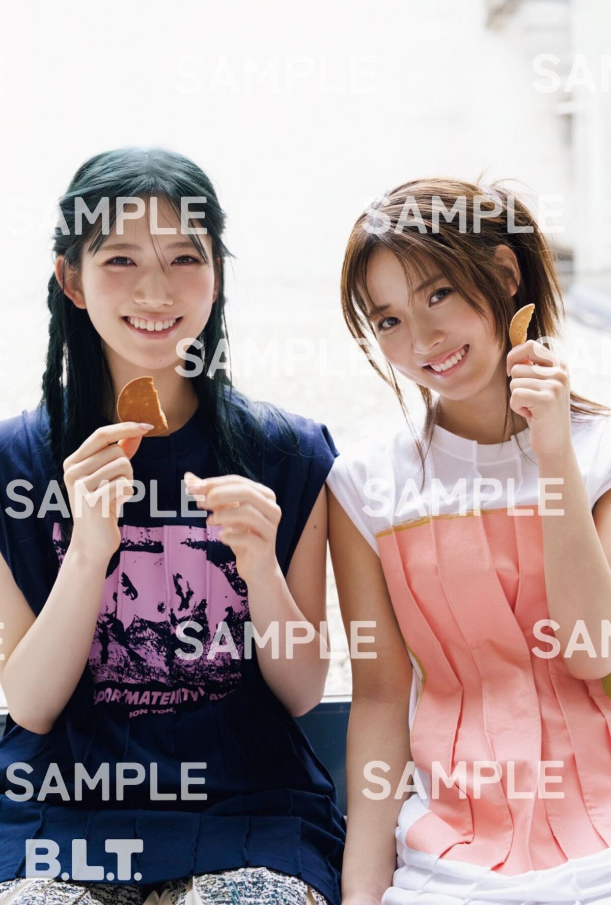 櫻坂46“みゅーづ”が『B.L.T.』8月号表紙にの画像