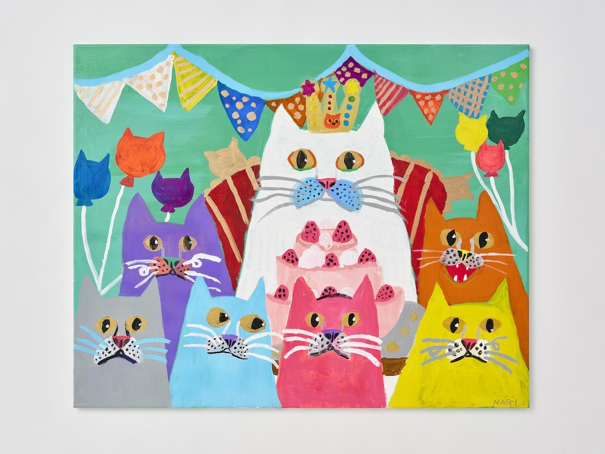 7歳のたけいなぎ初絵本『ゆめみるねこ』の画像