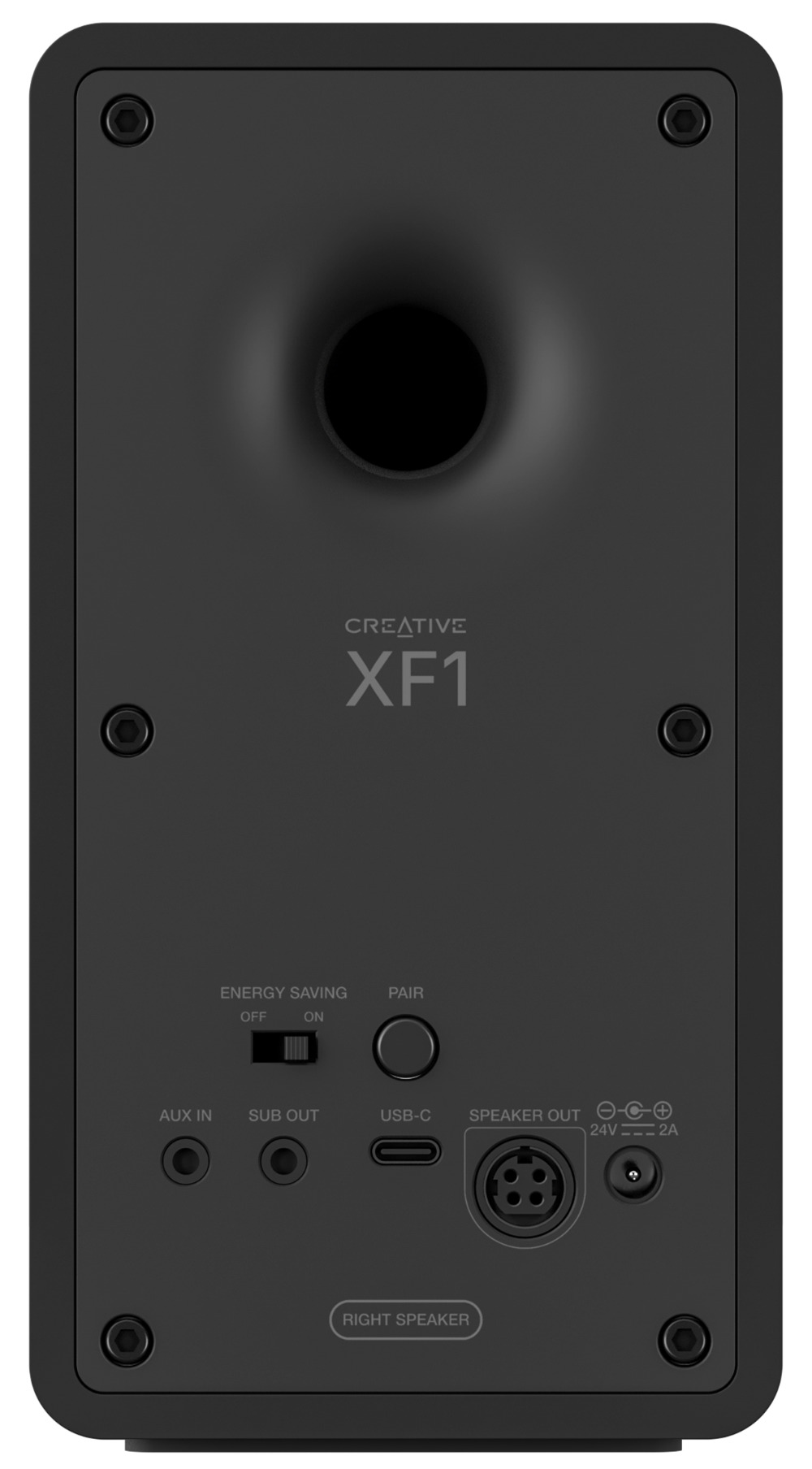 Creative XF1　ブラック　背面
