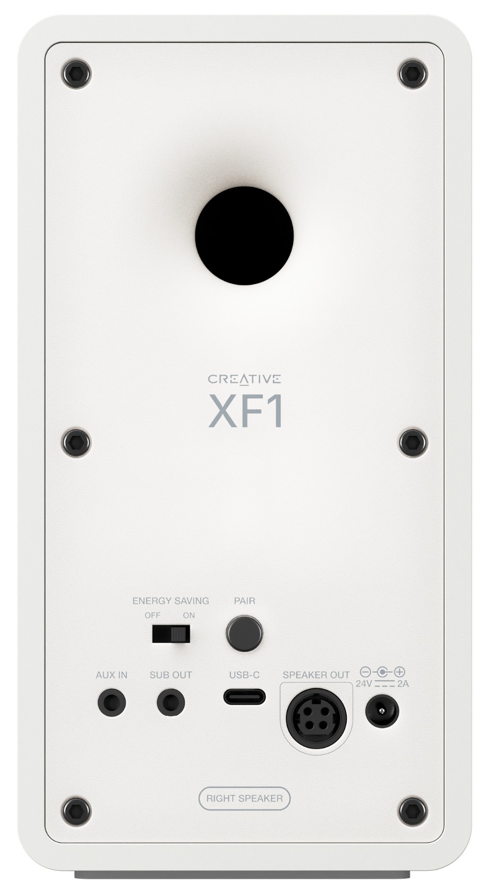 Creative XF1　ホワイト　背面