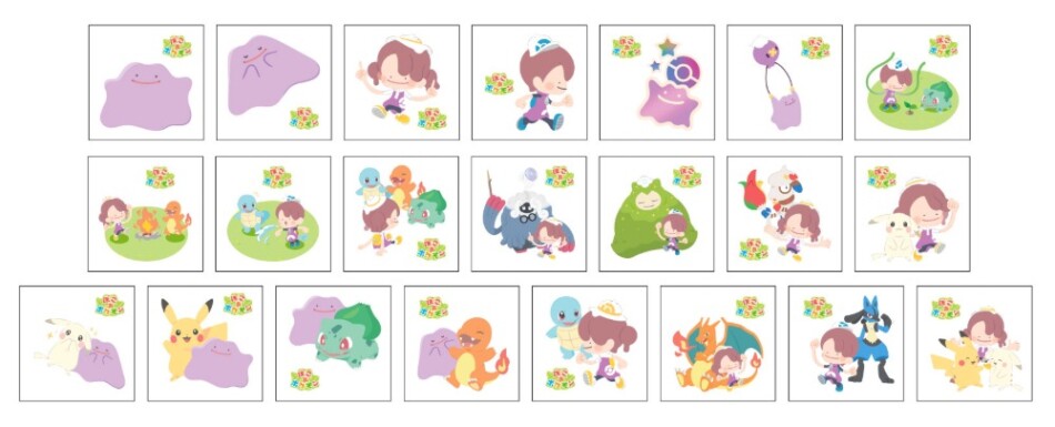 ぽこ あ ポケモン特製シール
