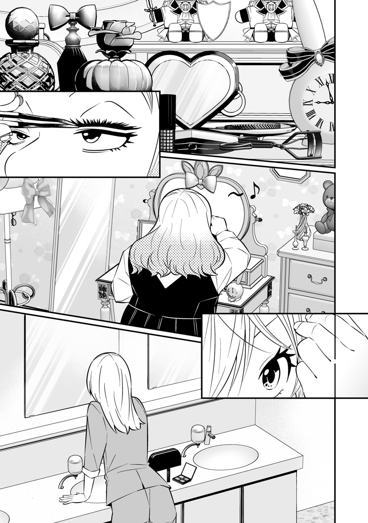 【漫画】地雷系の派遣社員は超シゴデキの画像