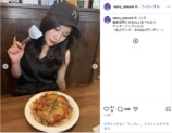 生見愛瑠、“あざとかわいい”食事中オフショの画像