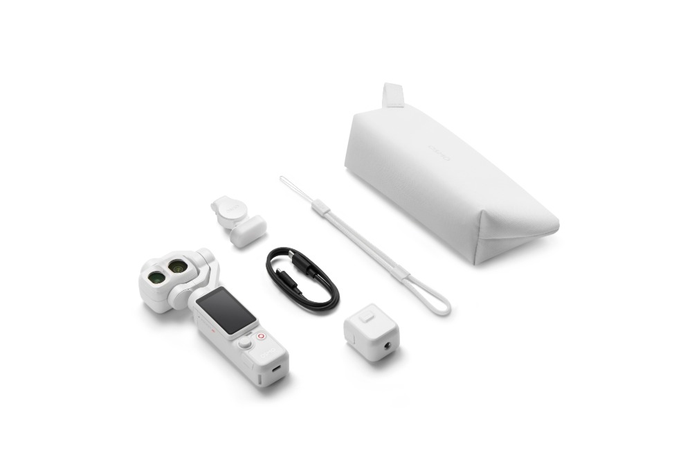 Osmo Pocket 4P スタンダードコンボ(パールホワイト)