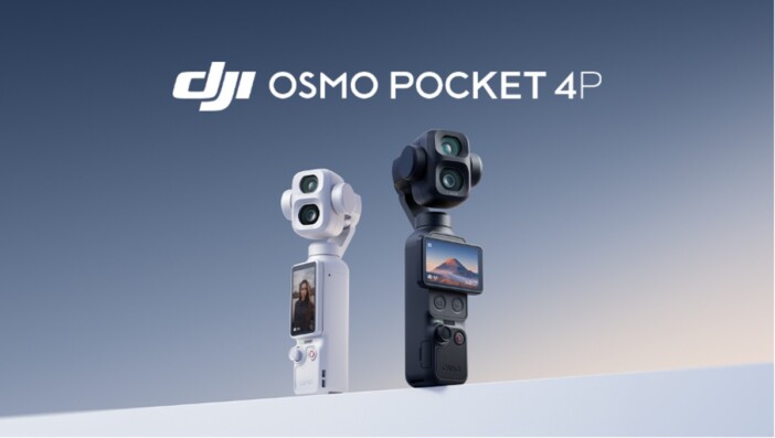 ポケットサイズで4K/240fps撮影　DJIの新型ジンバルカメラ『Osmo Pocket 4P』発売