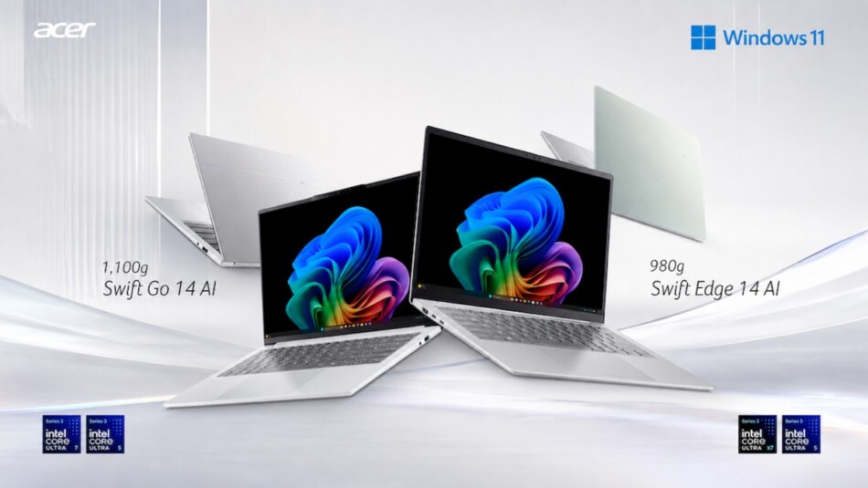 エイサー、14インチAIノート新モデル発表