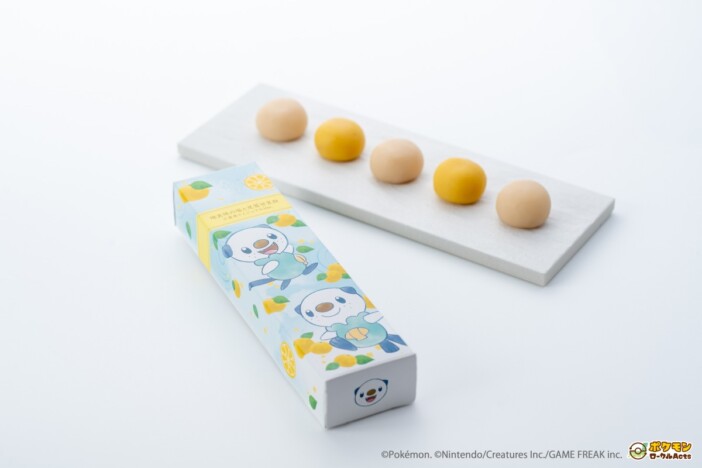 みえ応援ポケモン「ミジュマル」と赤福・五十鈴茶屋がコラボ 「海と水」のイメージを餅菓子で表現