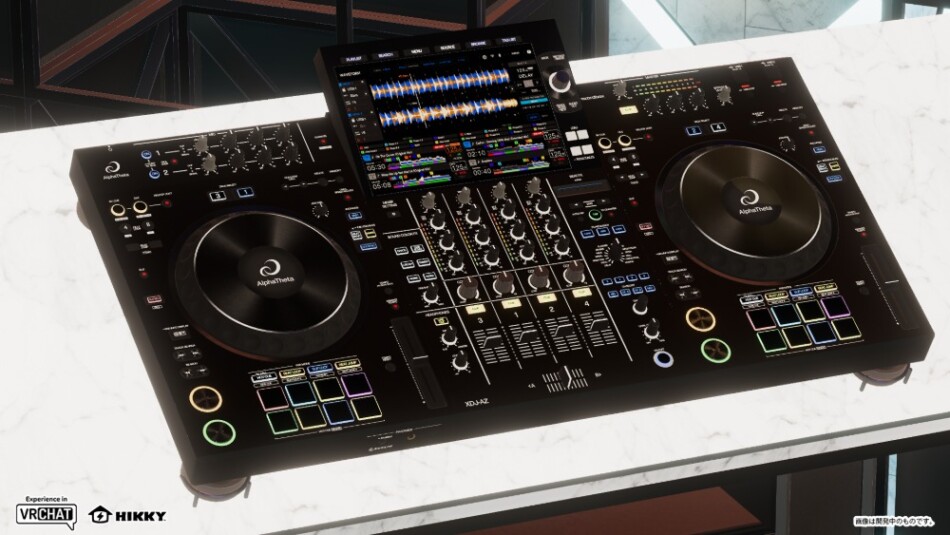 「XDJ-AZ」の3Dモデル