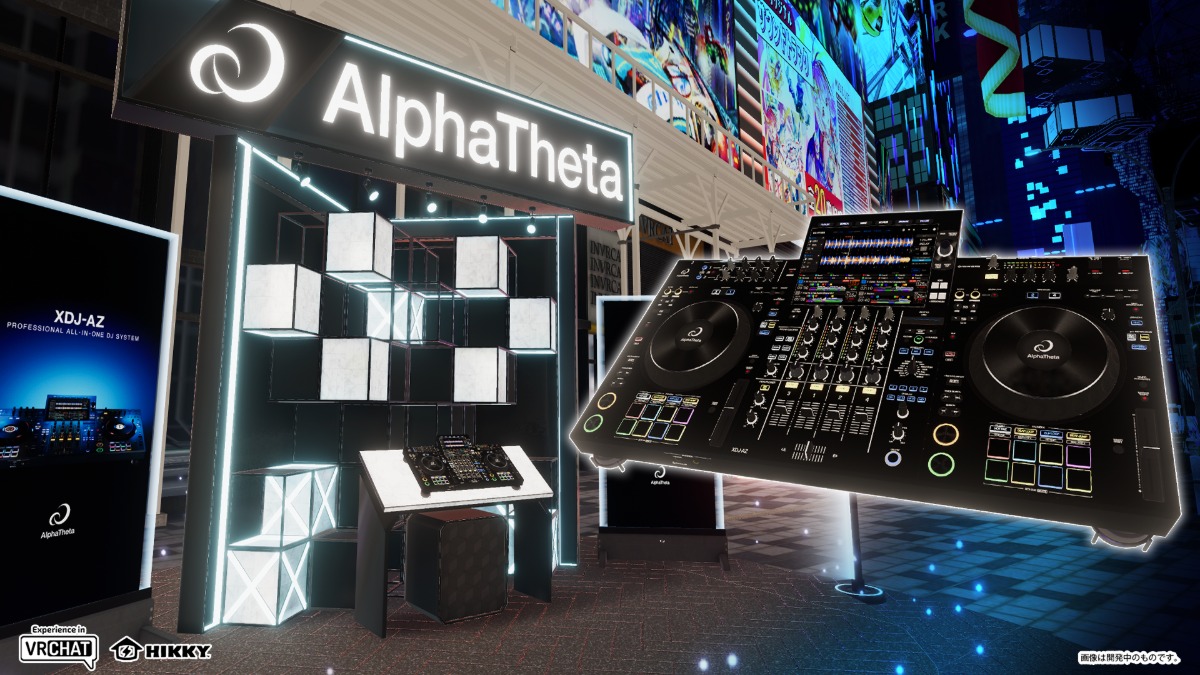 AlphaTheta、Vketに初出展