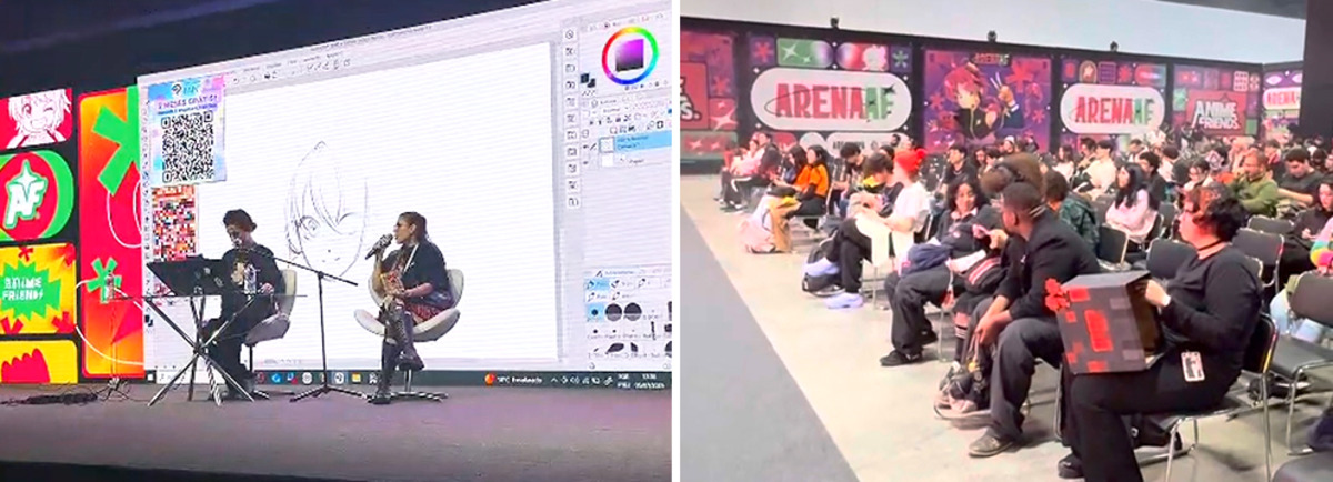 「CLIP STUDIO PAINT」南米アニメフェス協賛
