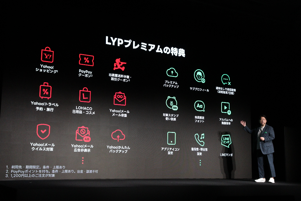 LYPプレミアムの特典一覧