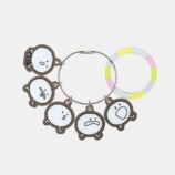 アクリルキーホルダー 輪くぐり