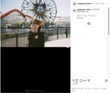 与田祐希、佐藤楓とディズニー2ショットの画像