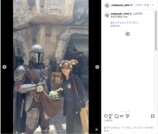 与田祐希、佐藤楓とディズニー2ショットの画像