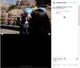 与田祐希、佐藤楓とディズニー2ショットの画像