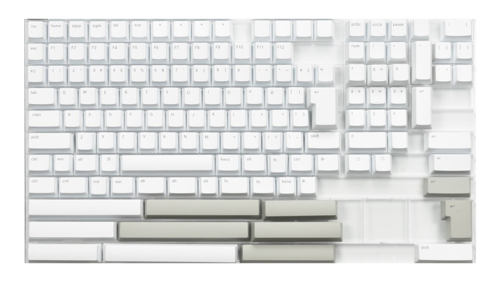 Designer Keycaps（Matte White）