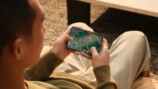 ゲームを楽しんでいる様子