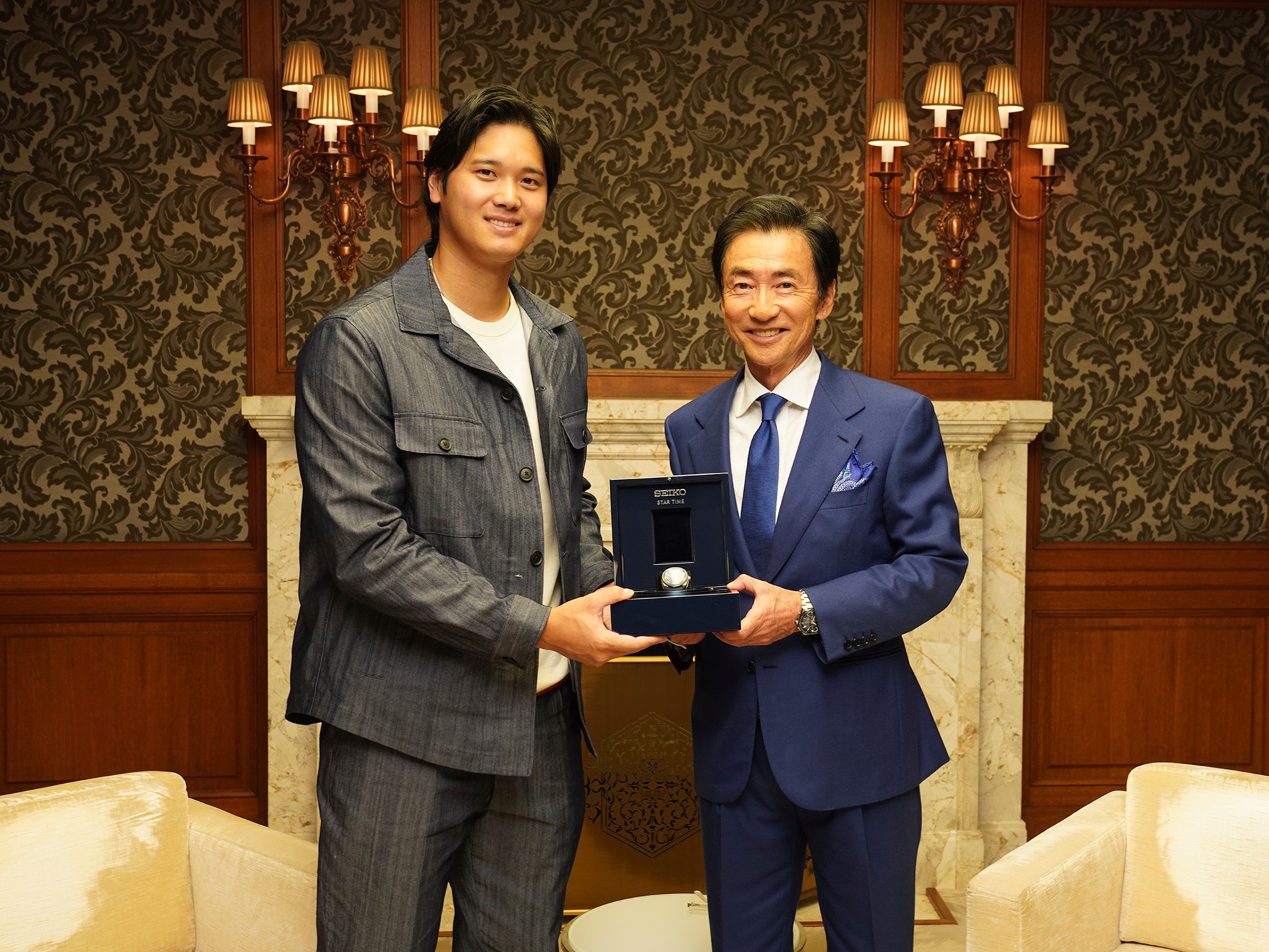 大谷翔平だけに開発された機械式腕時計『Seiko Star Time』
