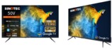 SINOTEC 4K対応50V型液晶スマートテレビ
