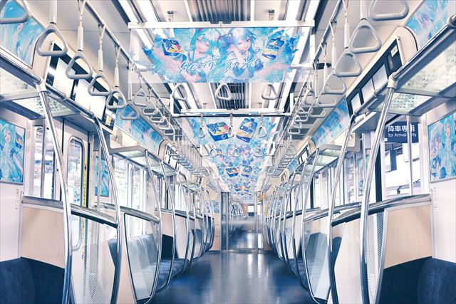 星街すいせい×初音ミク　「クーリッシュ」ｘ「爽」広告掲出ビジュアル