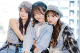 Laki 比嘉優和、山口莉愛、深澤日彩（撮影＝三橋優美子）