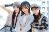 Laki 比嘉優和、山口莉愛、深澤日彩（撮影＝三橋優美子）
