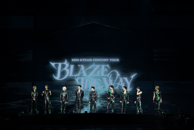 『2026 &TEAM CONCERT TOUR 'BLAZE THE WAY'』仁川公演より