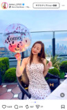 板野友美 公式Instagramより