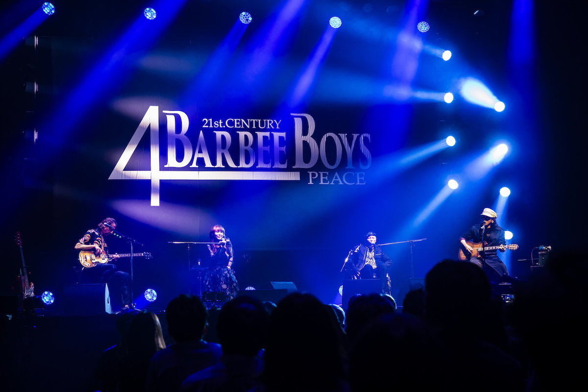 BARBEE BOYS 4PEACE、ライブ映像配信