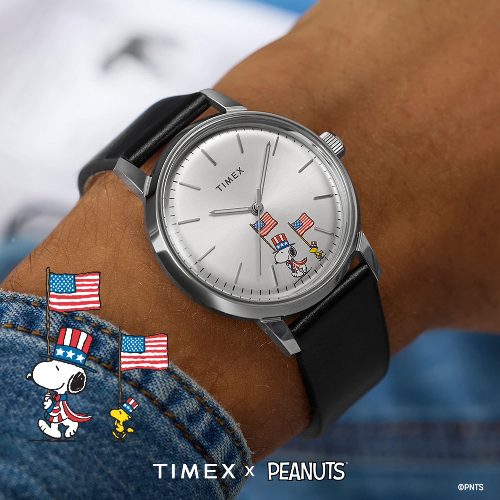 Peanuts® × TIMEX Marlin® Automatic Americana