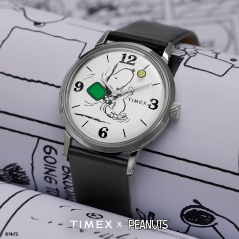 スヌーピーがスポーツを楽しむ腕時計登場 『TIMEX』×『PEANUTS』の最新コラボ発売